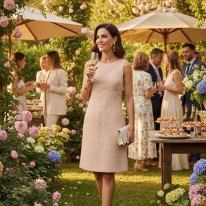 Dolce & Gabbana Blush Mini Dress